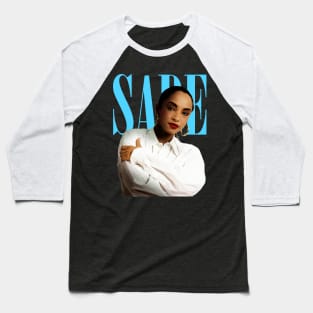 Vintage Sade Adu 80s 90s Style Baseball T-Shirt